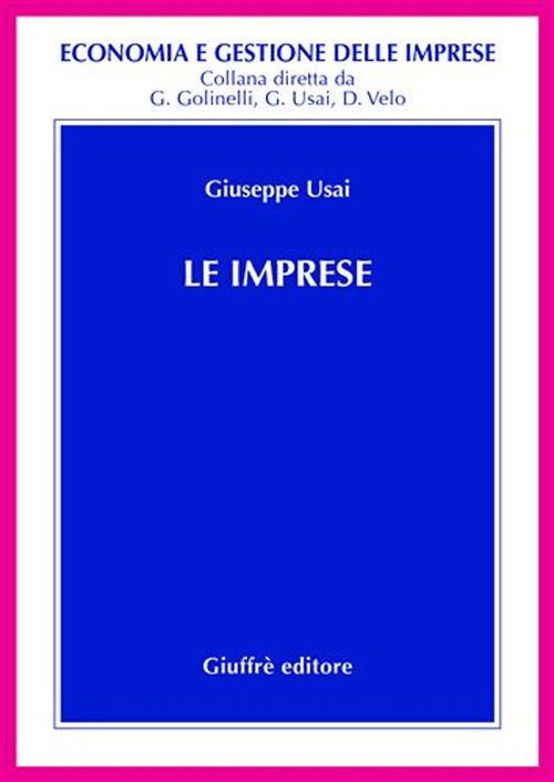 Libro imprese di Giuseppe Usai - ean 9788814135071 - Giuffrè