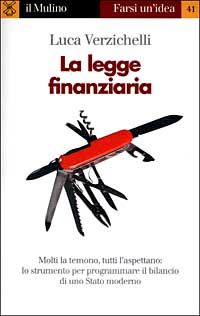 Libro legge finanziaria di Luca Verzichelli - ean 9788815073013 - Il Mulino