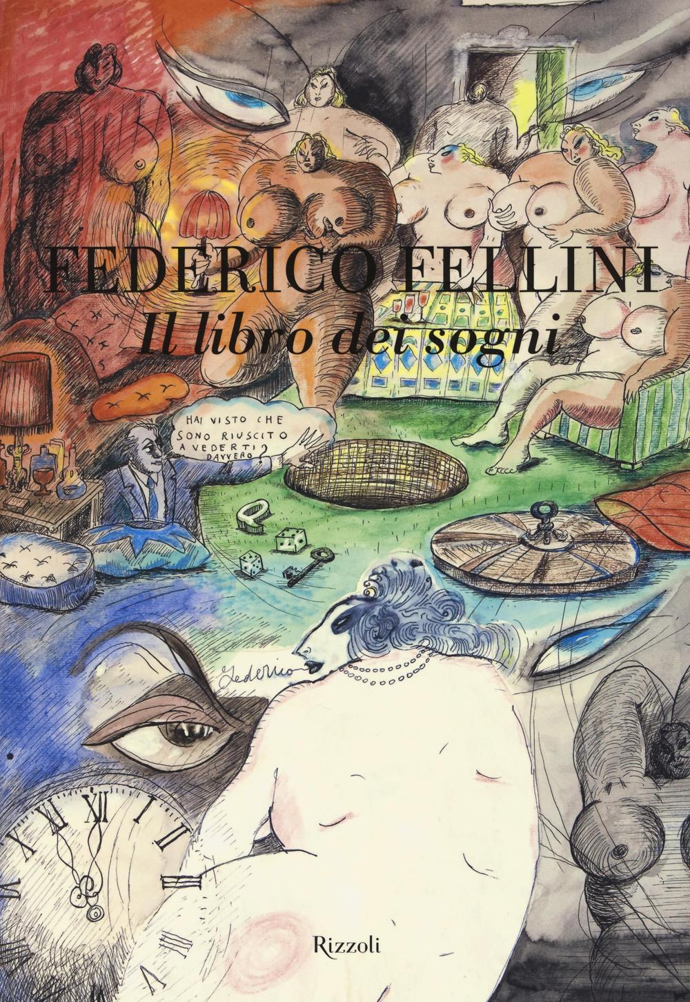 Libro libro dei sogni di Federico Fellini - ean 9788817027854 - Rizzoli