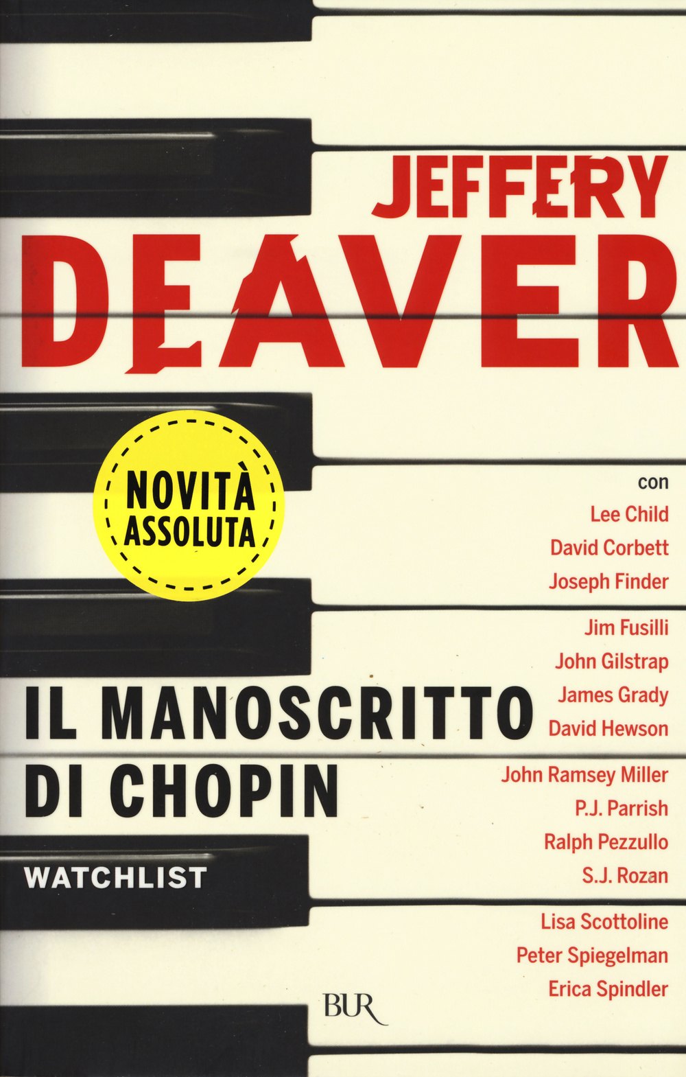 Libro manoscritto di Chopin di Jeffery Deaver - ean 9788817076272 - Rizzoli