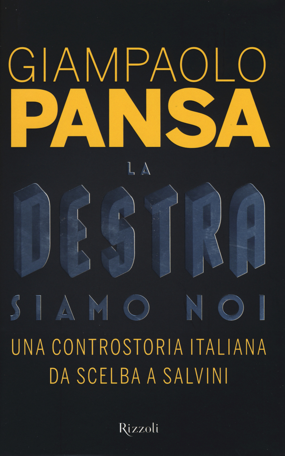 Libro destra siamo noi. Una controstoria italiana da Scelba a Salvini di Giampaolo Pansa - ean 9788817080507 - Rizzoli