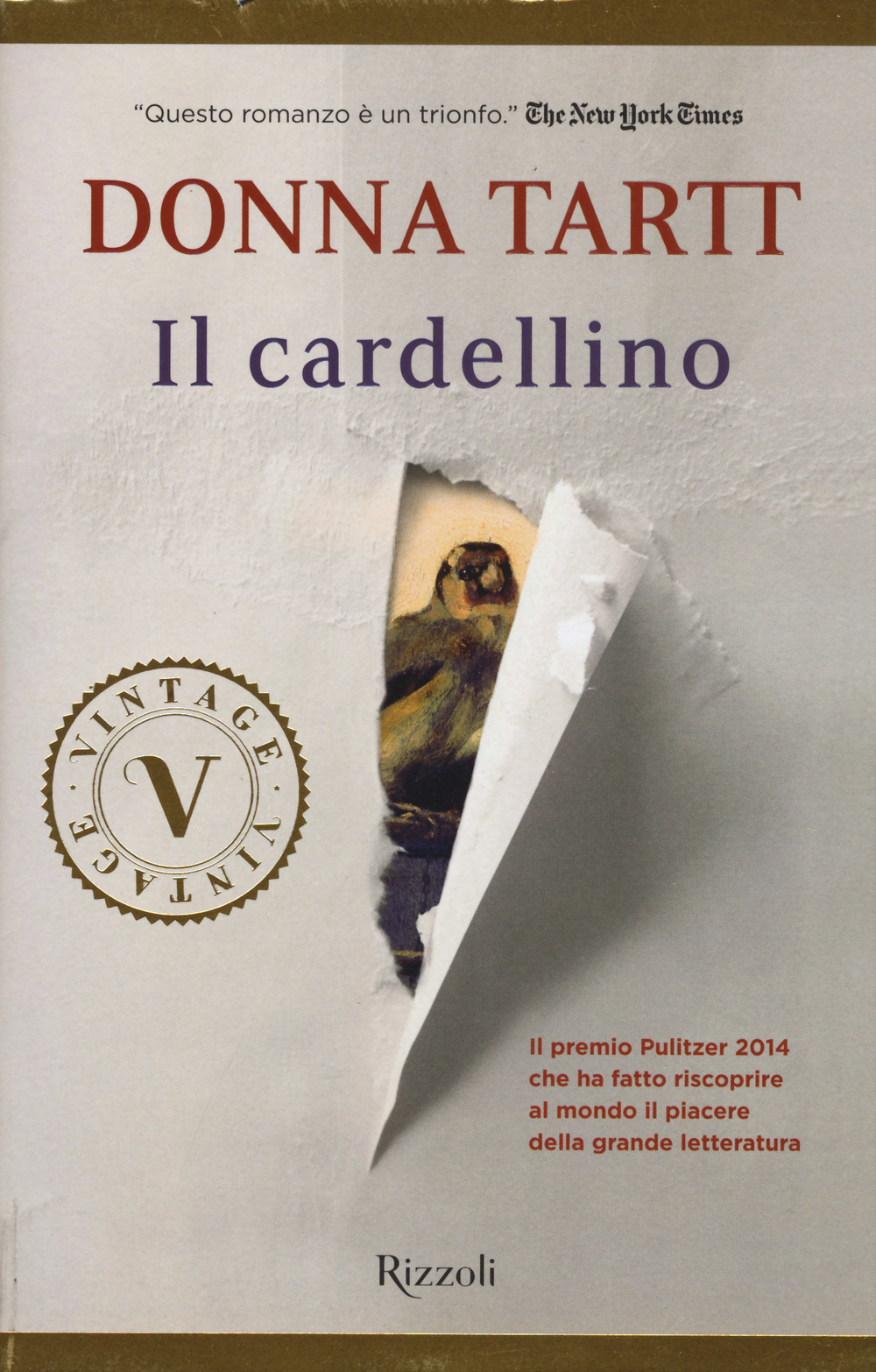 Libro cardellino di Donna Tartt - ean 9788817081580 - Rizzoli