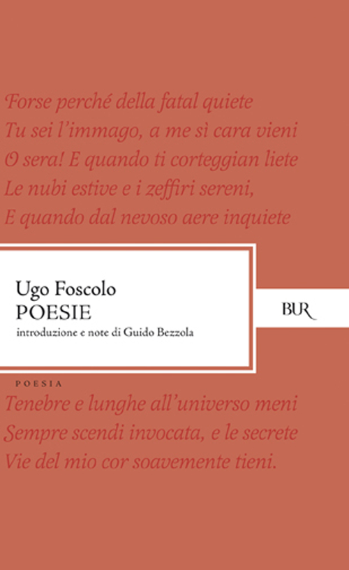 Libro Poesie di Ugo Foscolo - ean 9788817120531 - Rizzoli