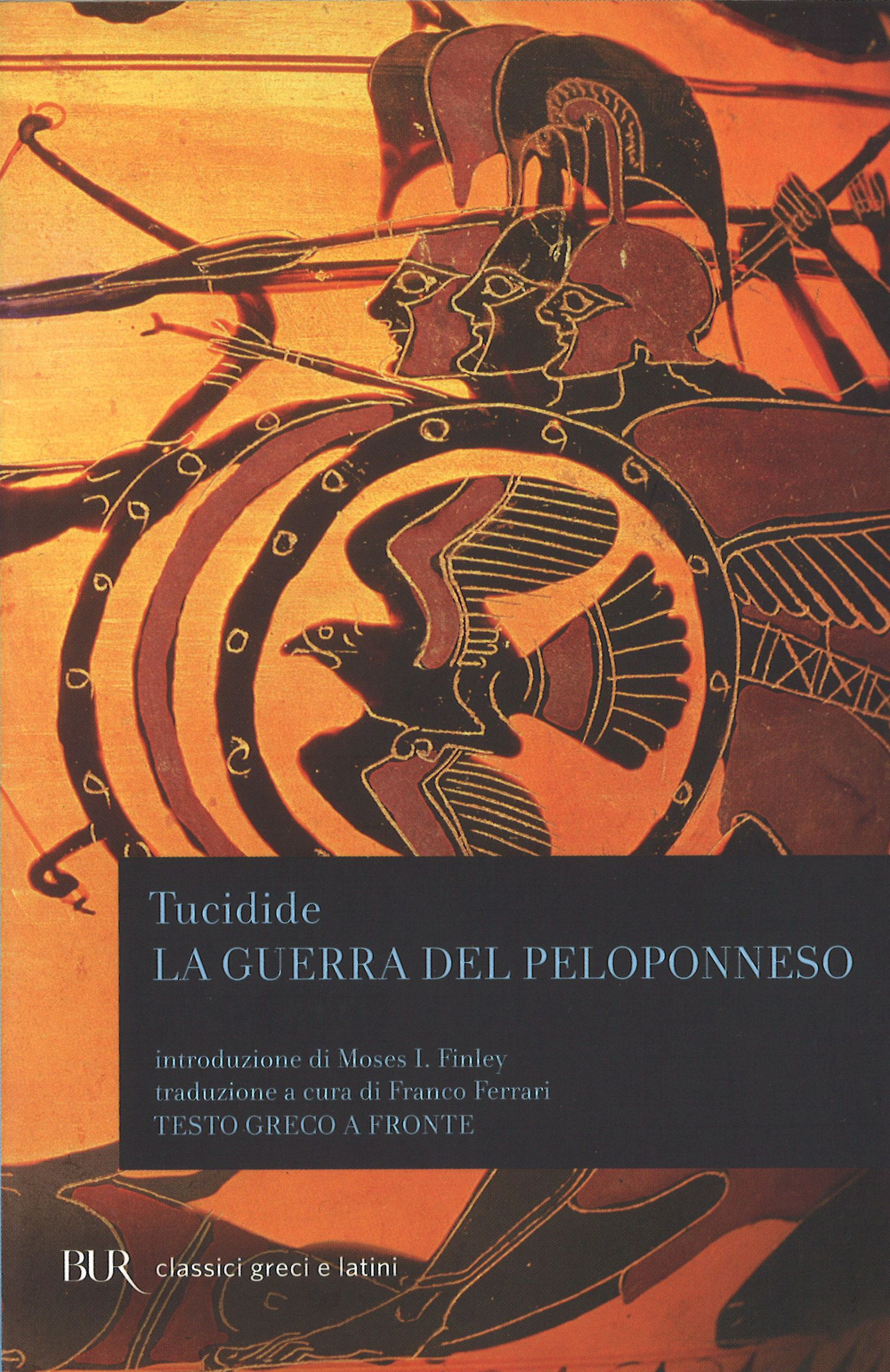 Libro guerra del Peloponneso. Testo greco a fronte di Tucidide - ean 9788817129640 - Rizzoli