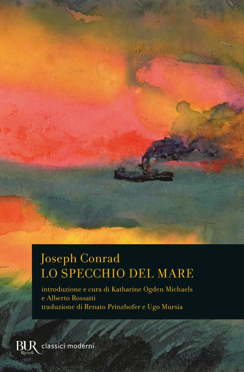 Libro specchio del mare di Joseph Conrad - ean 9788817156981 - Rizzoli