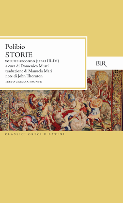 Libro Storie. Testo latino a fronte di Publio Cornelio Tacito - ean 9788817168533 - Rizzoli