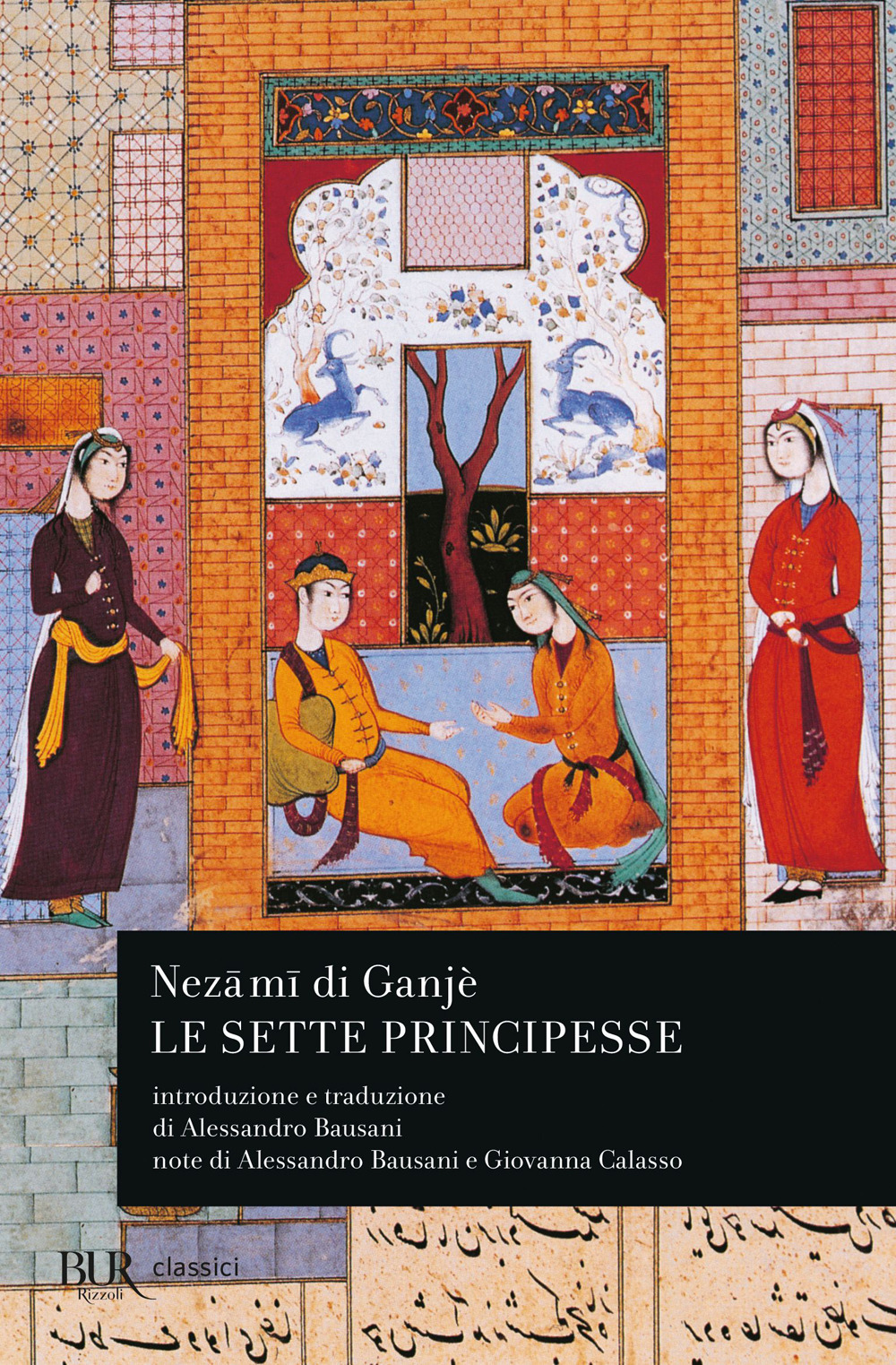 Libro sette principesse di Nezamî di Ganjè - ean 9788817170963 - Rizzoli