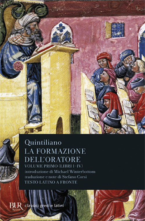 Libro formazione dell'oratore di Marco Fabio Quintiliano - ean 9788817171823 - Rizzoli