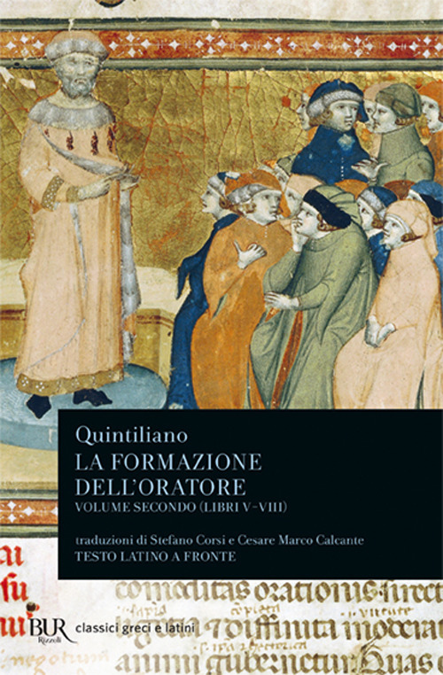 Libro formazione dell'oratore di Marco Fabio Quintiliano - ean 9788817171830 - Rizzoli