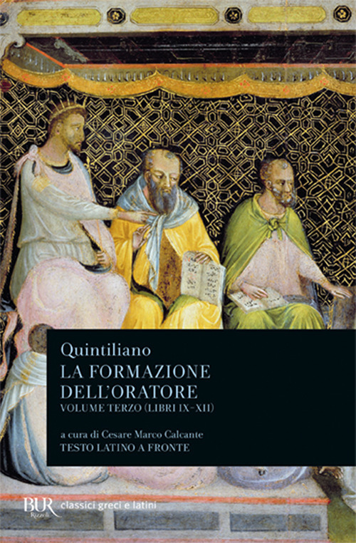 Libro formazione dell'oratore di Marco Fabio Quintiliano - ean 9788817172172 - Rizzoli