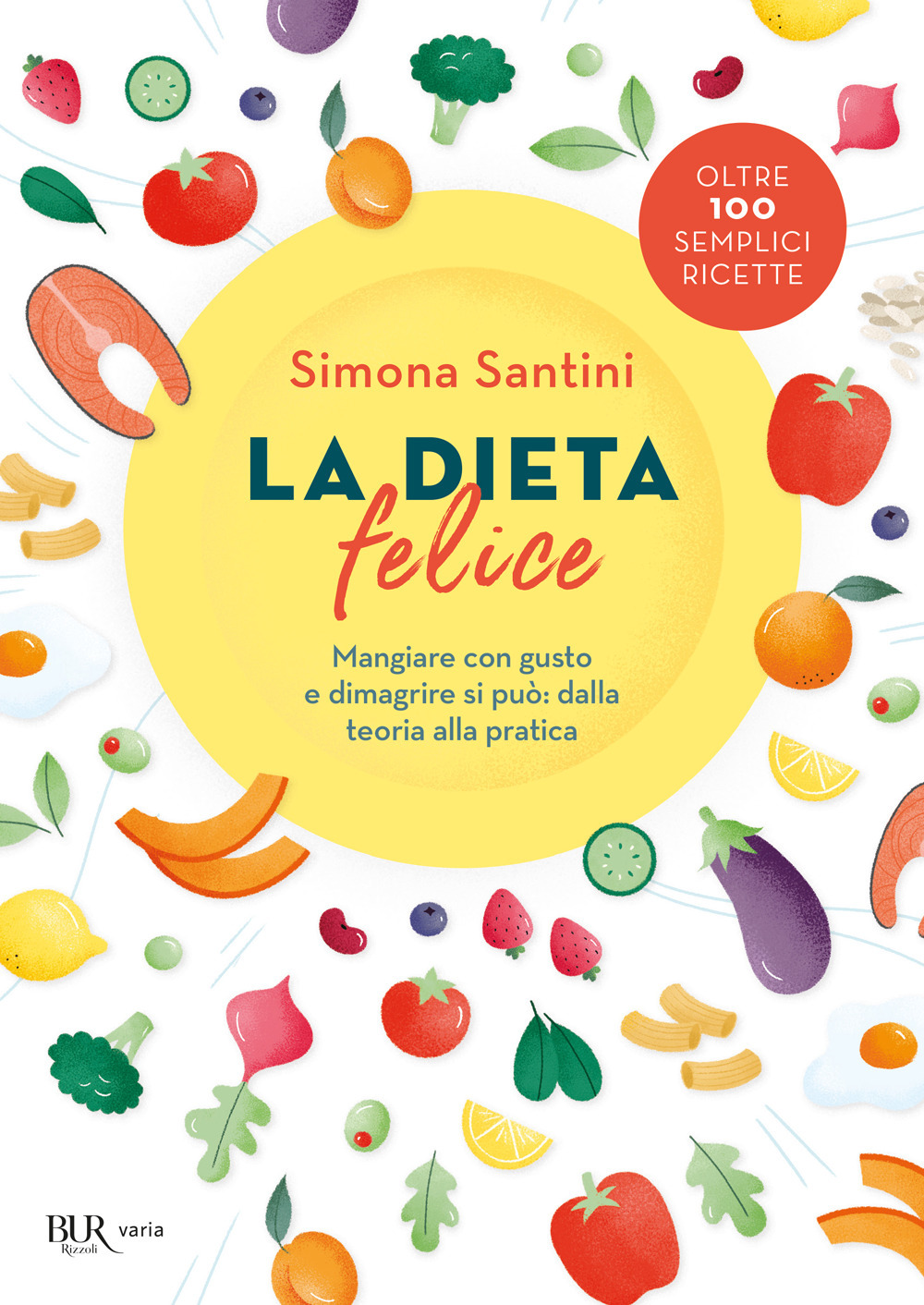 Libro dieta felice. Mangiare con gusto e dimagrire si può: dalla teoria alla pratica di Simona Santini - ean 9788817176118 - Rizzoli