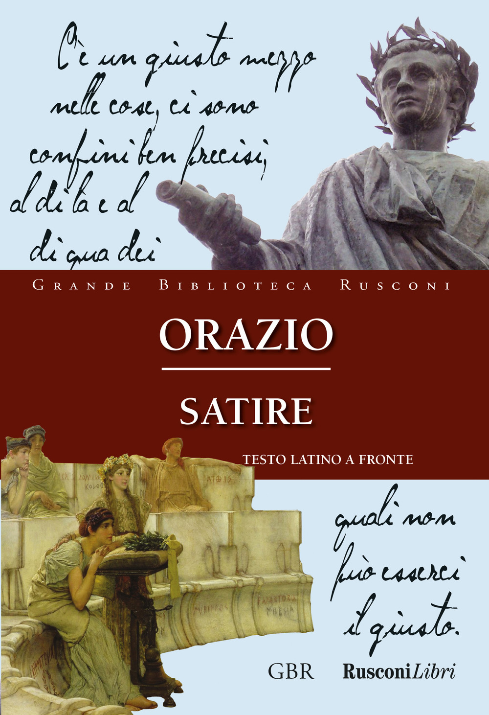 Libro Satire di Quinto Orazio Flacco - ean 9788818030723 - Rusconi Libri