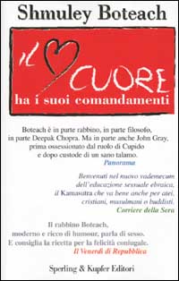 Libro cuore ha i suoi comandamenti di Shmuley Boteach - ean 9788820033446 - Sperling & Kupfer