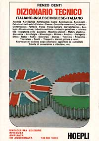 Libro Dizionario italiano-inglese e inglese-italiano di Renzo Denti - ean 9788820314651 - Hoepli