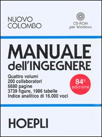 Libro Nuovo Colombo. Manuale dell'ingegnere di  - ean 9788820329570 - Hoepli