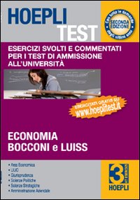 Libro Hoepli test. Esercizi svolti e commentati per i test di ammissione all'università di  - ean 9788820341992 - Hoepli