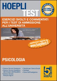 Libro Hoepli test. Esercizi svolti e commentati per i test di ammissione all'università di  - ean 9788820342050 - Hoepli