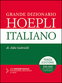 Libro Grande dizionario Hoepli italiano di Aldo Gabrielli - ean 9788820366957 - Hoepli