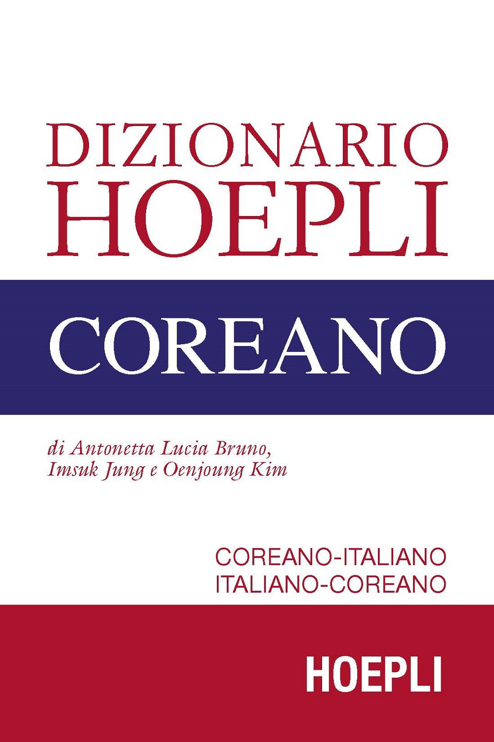 Libro Dizionario Hoepli coreano. Coreano-italiano