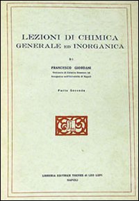 Libro Chimica generale inorganica di Giordani - ean 9788820703073 - Liguori