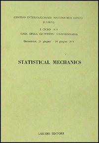 Libro Statistical mechanics di  - ean 9788820707262 - Liguori