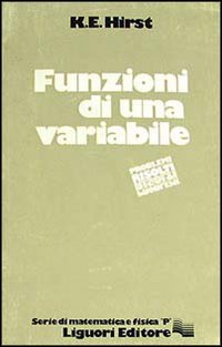 Libro Funzioni di una variabile di K. E. Hirst - ean 9788820708368 - Liguori