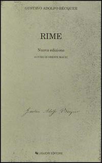 Libro Rime di Gustavo Adolfo Bécquer - ean 9788820724139 - Liguori