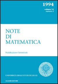 Libro Note di matematica di  - ean 9788820726904 - Liguori
