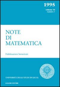 Libro Note di matematica di  - ean 9788820727475 - Liguori
