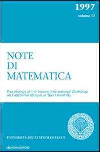 Libro Note di matematica di  - ean 9788820729332 - Liguori