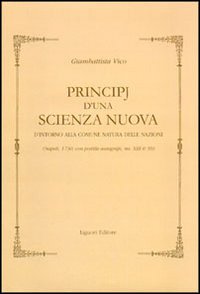 Libro Principj d'una scienza nuova d'intorno alla comune natura delle nazioni (Napoli