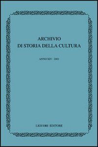 Libro Archivio di storia della cultura di  - ean 9788820732929 - Liguori