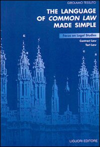 Libro language of common law made simple. Focus on legal studies