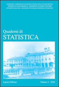 Libro Quaderni di statistica (2002) di  - ean 9788820735227 - Liguori