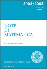 Libro Note di matematica di  - ean 9788820736798 - Liguori