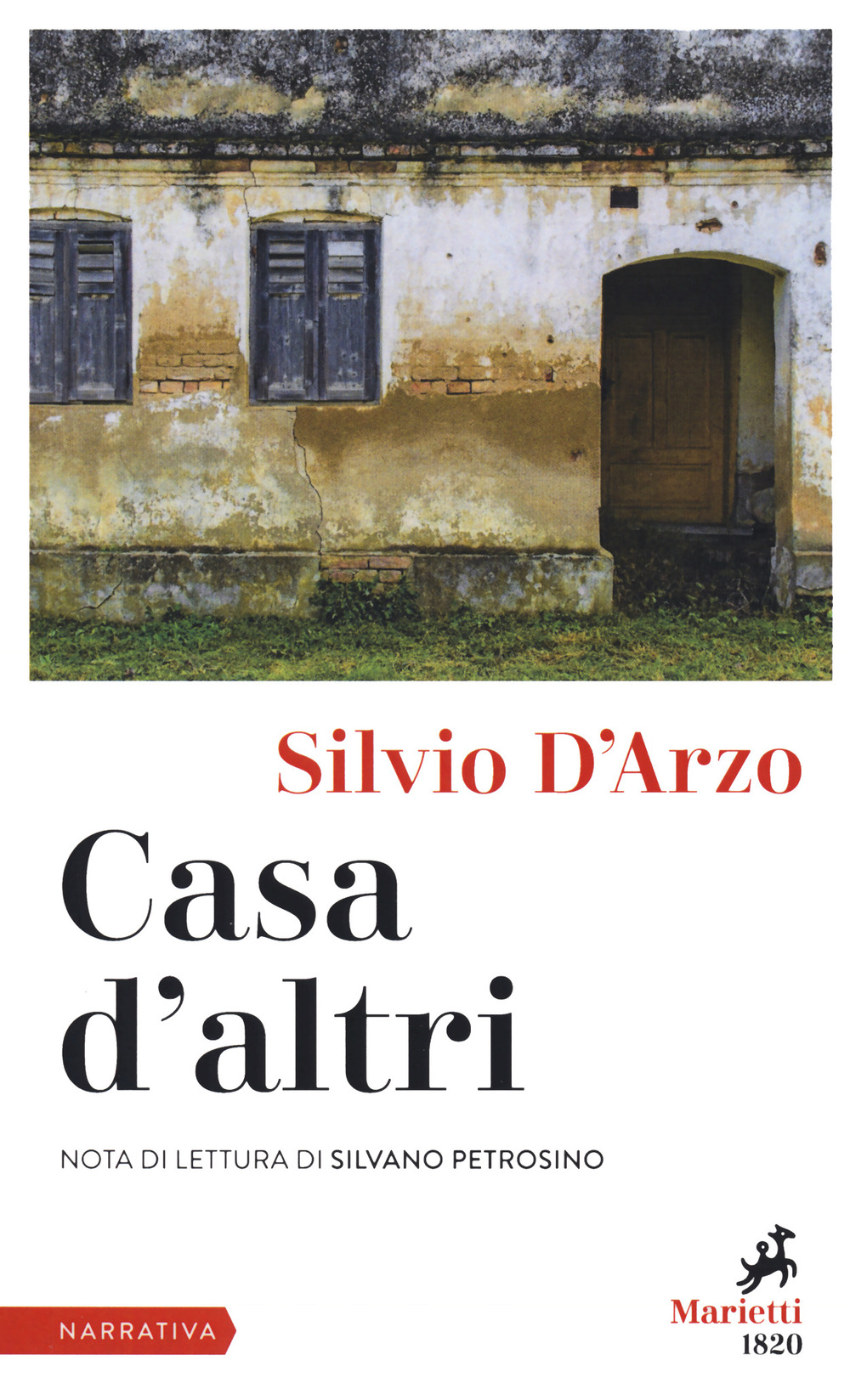 Libro Casa d'altri di Silvio D'Arzo - ean 9788821110320 - Marietti 1820