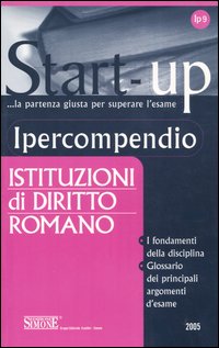 Libro Ipercompendio istituzioni di diritto romano di  - ean 9788824483766 - Edizioni Giuridiche Simone
