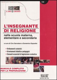 Libro insegnante di religione nella scuola materna