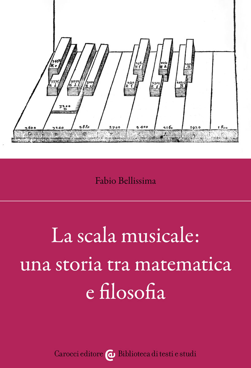 Libro scala musicale: una storia tra matematica e filosofia di Fabio Bellissima - ean 9788829012671 - Carocci