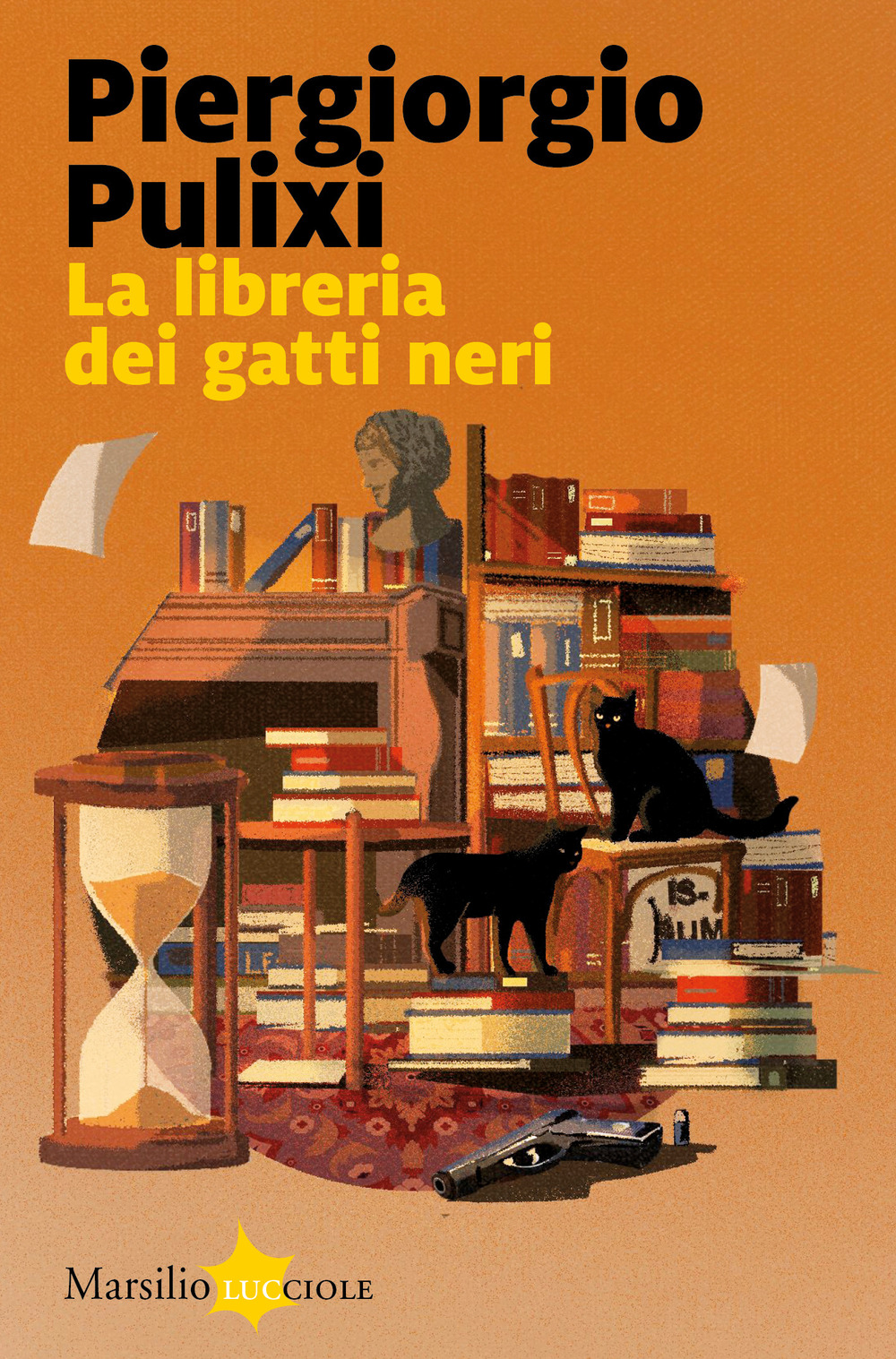 Libro libreria dei gatti neri di Piergiorgio Pulixi - ean 9788829711642 - Marsilio