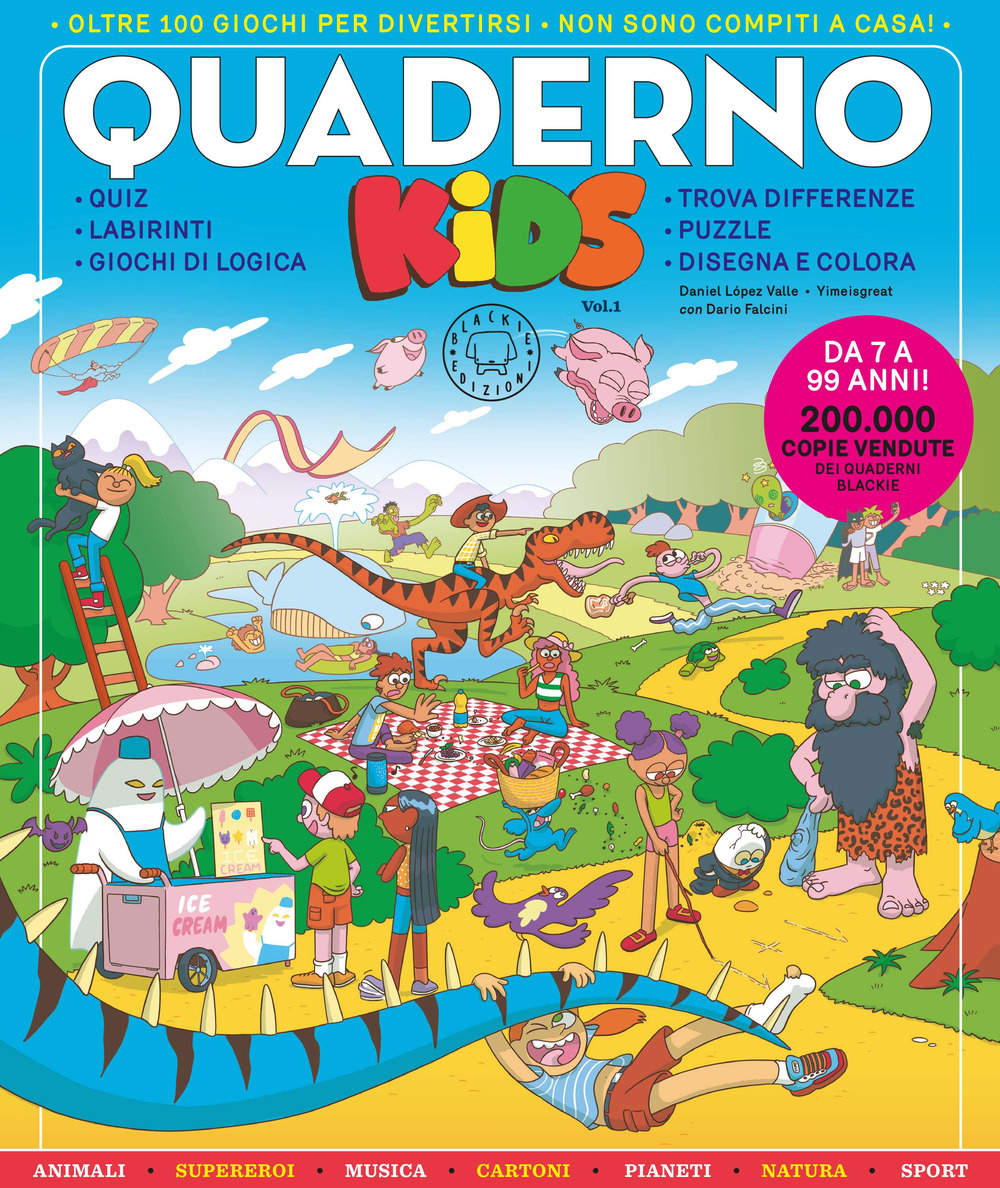 Libro Quaderno kids di Daniel López Valle; Yimeisgre - ean 9788831321488 - Blackie