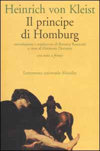 Libro principe di Homburg di Heinrich von Kleist - ean 9788831765466 - Marsilio