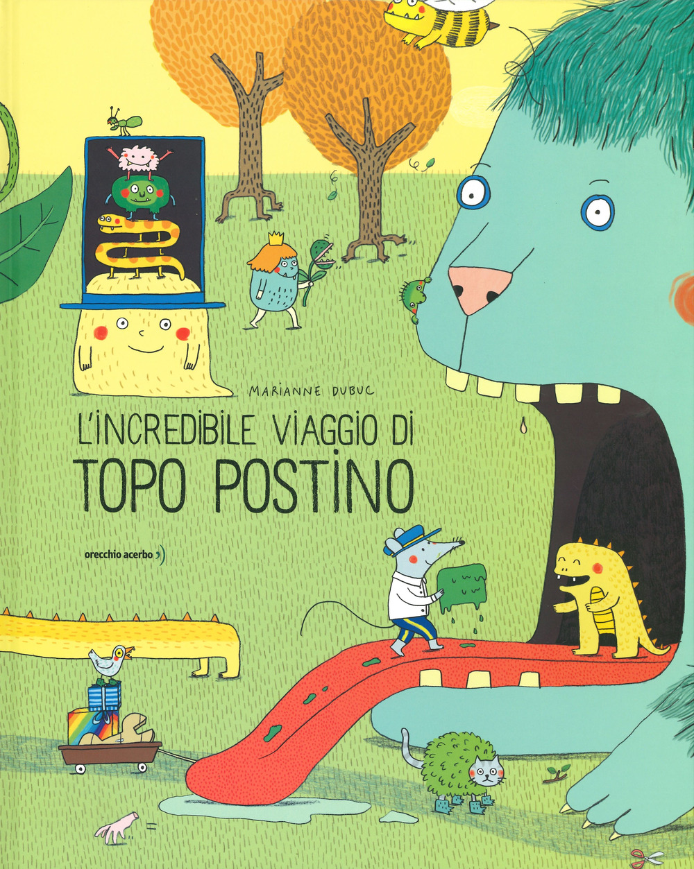 Libro incredibile viaggio di Topo Postino di Marianne Dubuc - ean 9788832070019 - Orecchio Acerbo