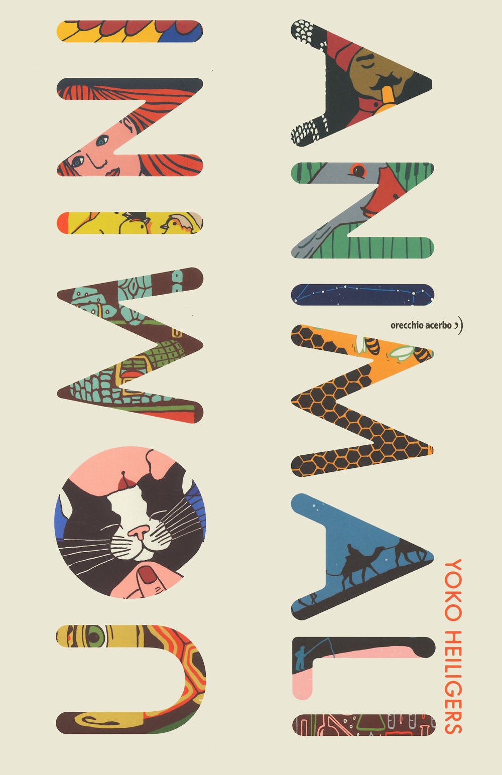 Libro UominiAnimali di Yoko Heiligers - ean 9788832070958 - Orecchio Acerbo