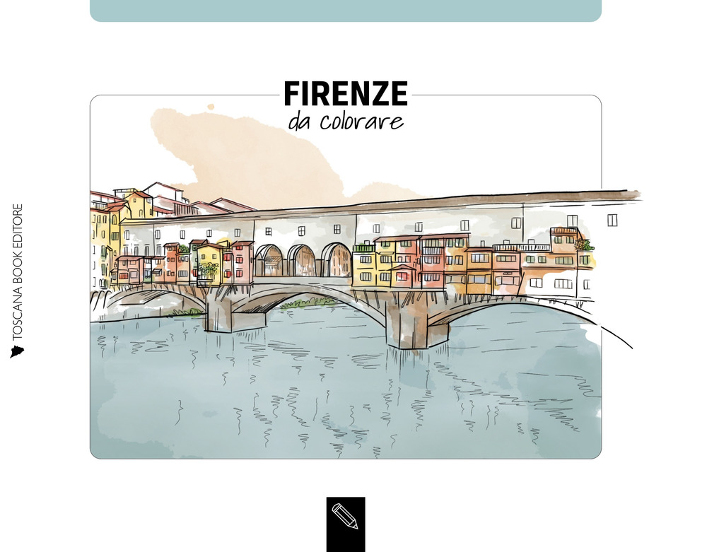 Libro Firenze da colorare. Florence coloring book di Angelica Bardi - ean 9788832142389 - Toscana Book