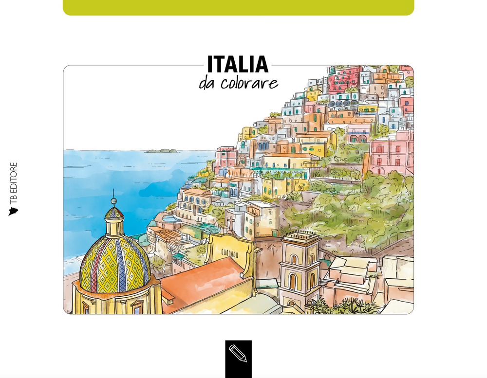 Libro Italia da colorare-Italy coloring book di Angelica Bardi - ean 9788832142464 - Toscana Book