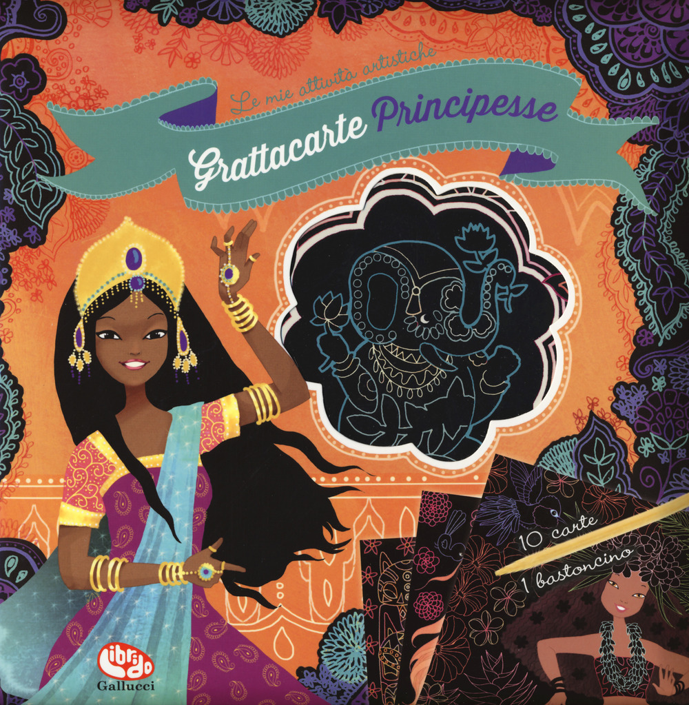 Libro Grattacarte principesse di Anne Cresci - ean 9788832770087 - Librido Gallucci