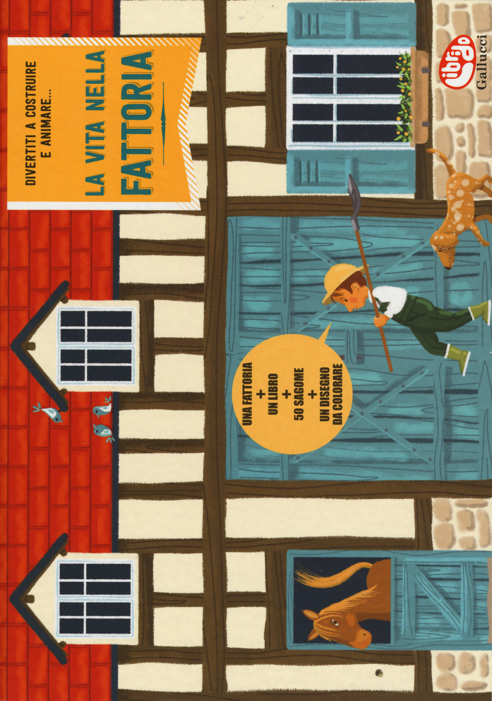 Libro vita nella fattoria. Teatrino in valigia di Madeleine Brunelet - ean 9788832770230 - Librido Gallucci