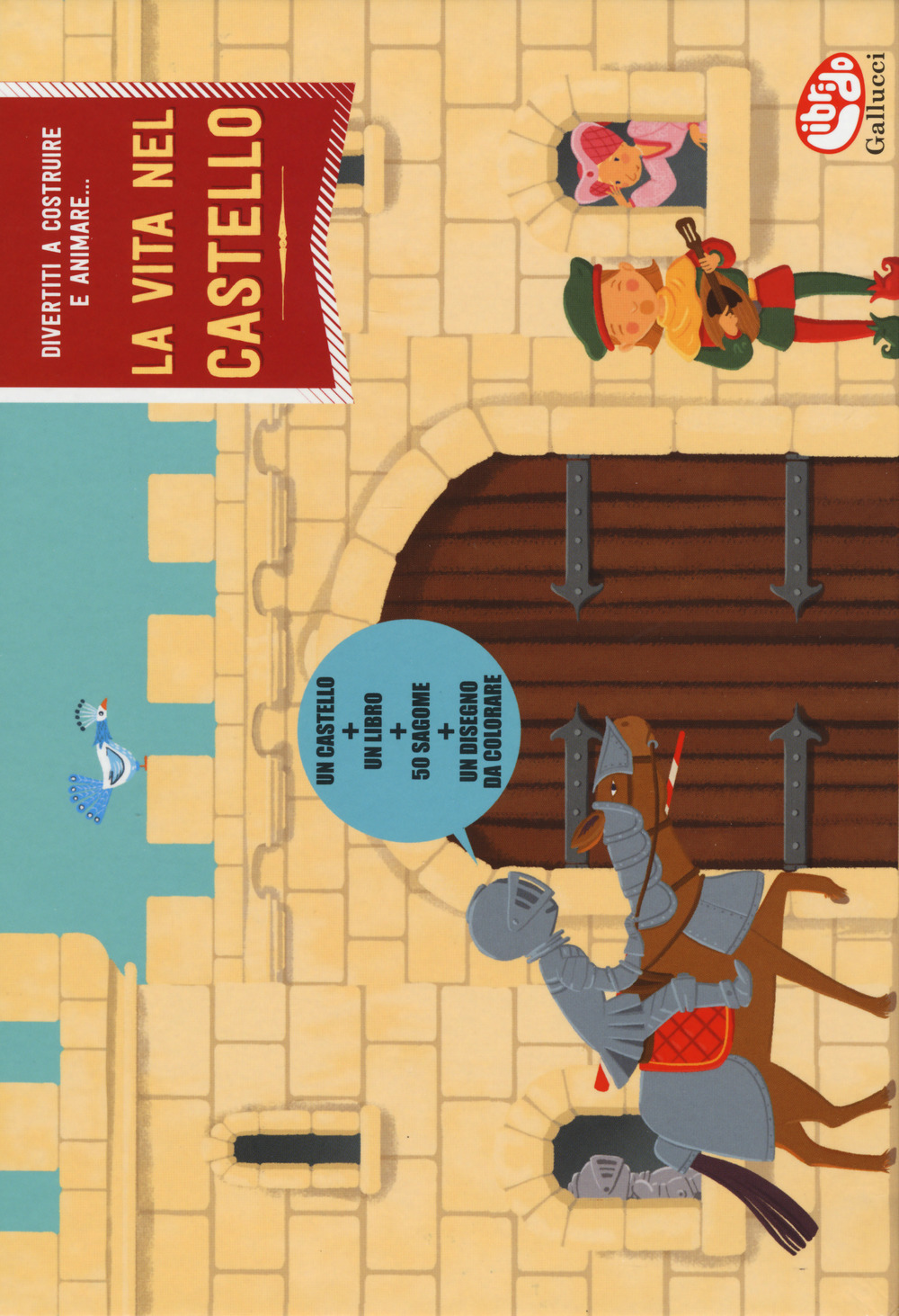 Libro vita nel castello. Teatrino in valigia di Madeleine Brunelet - ean 9788832770254 - Librido Gallucci