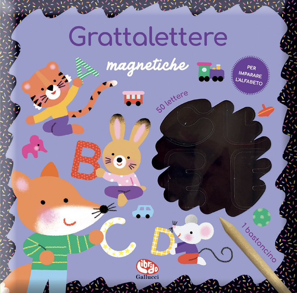 Libro Grattalettere magnetiche di Mélisande Luthringer - ean 9788832772685 - Librido Gallucci